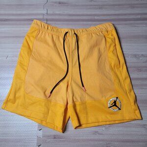 Jordan Flight MVP Men's Mesh Shorts  Sundial Size Medium DX9722-717